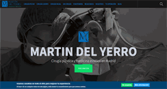 Desktop Screenshot of martindelyerro.com